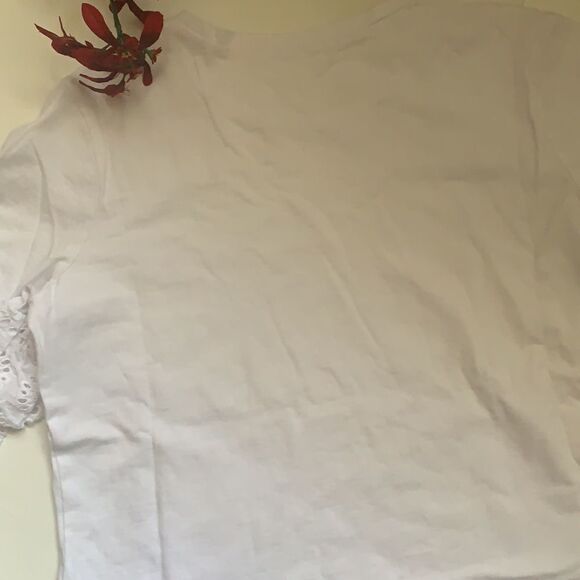 𝅺💥STELLA Tweed Top With Crochet Ruffle Sleeves💥 - Picture 10 of 13